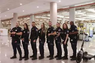 Betrunkene, Wohnungslose, Handgepäck-Streit: Wenn es am Flughafen Palma eskaliert, kommt diese Truppe