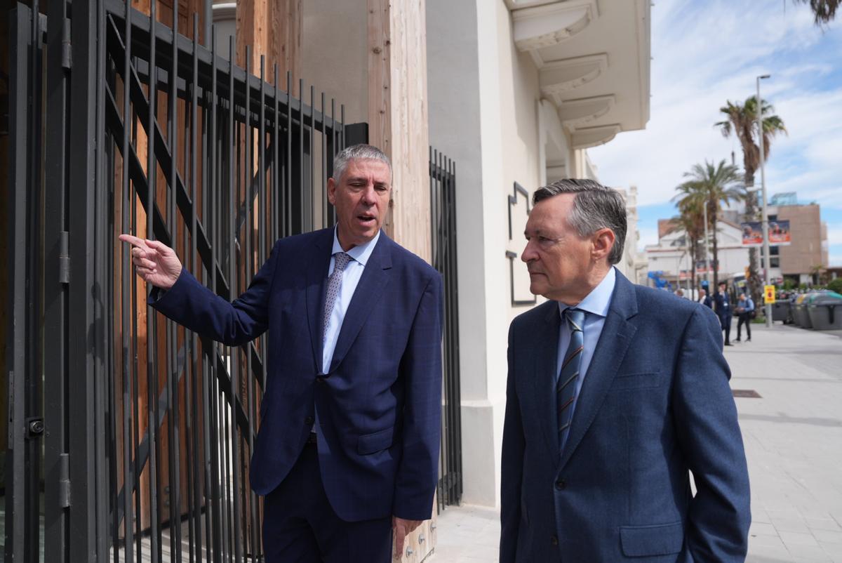 Ángel Simón y José Vicente de los Mozos