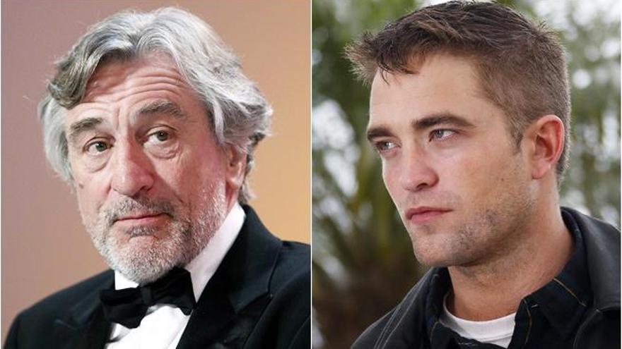 Robert De Niro y Robert Pattinson.