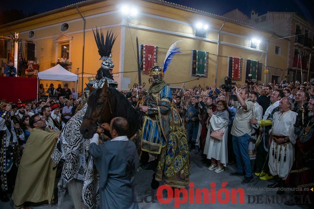 Procesión del Baño y parlamento en las Fiestas de Caravaca