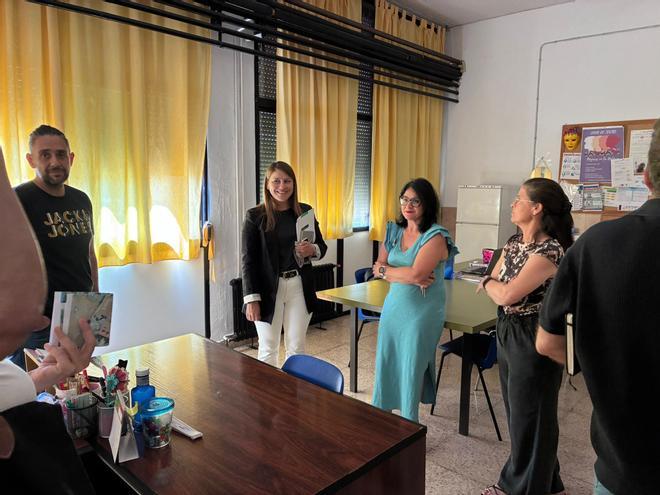 Galería | La consejera de Educación visita el IES Universidad Laboral de Cáceres