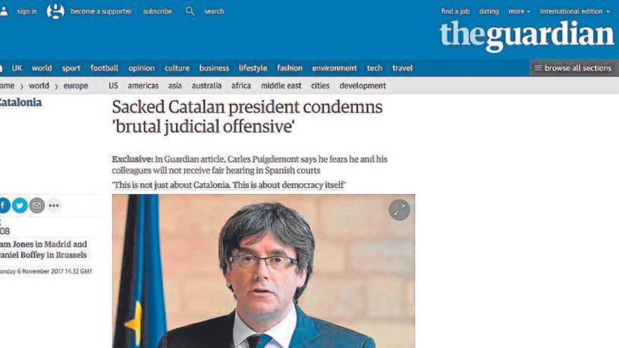 «Algú creu que el Govern català cessat pot esperar un judici just? Jo no»