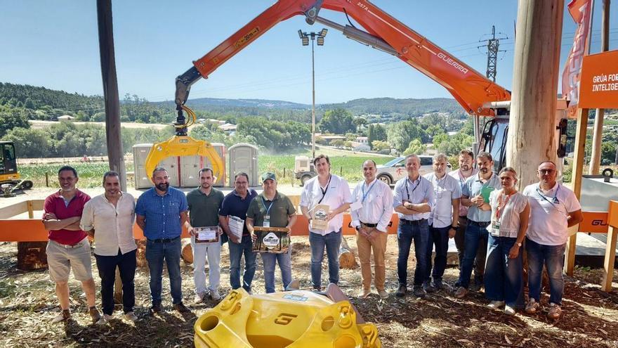Una grúa robótica de Industrias Guerra gana el premio de innovación de Galiforest