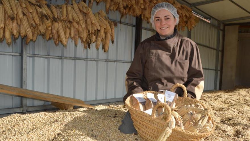 Maria Costa, presentarà al Fòrum el negoci familiar d&#039;escairar cereals com el blat de moro