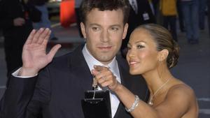 Una imagen de archivo de Jennifer Lopez y Ben Affleck.