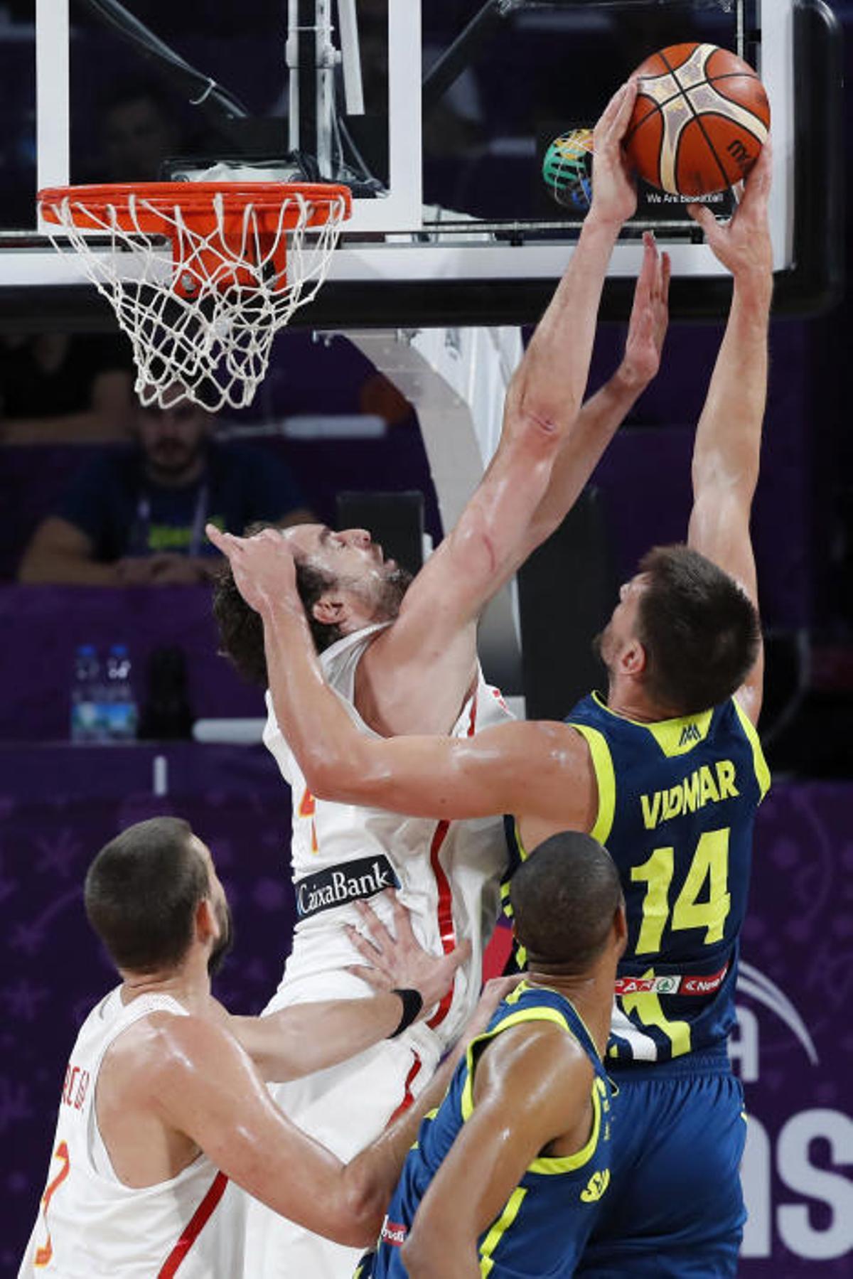 Semifinales del Eurobasket: España - Eslovenia