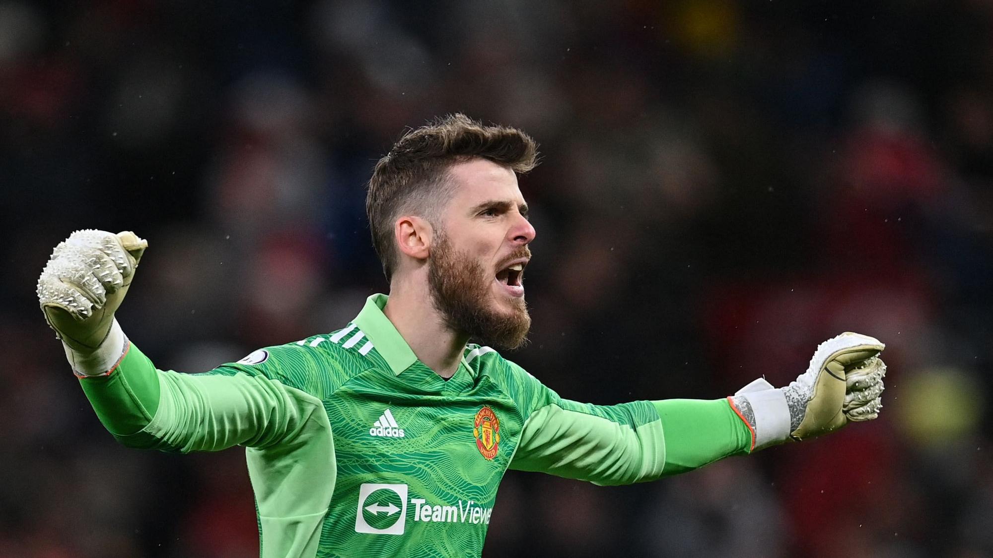 David De Gea está en su mejor momento en el United | AFP