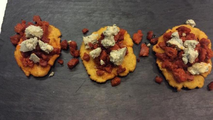 La cocina de la escuela: Tortos con picadillo y cabrales