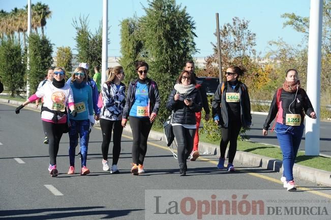 Carrera popular AFACMUR y La7TV en La Alberca: senderistas