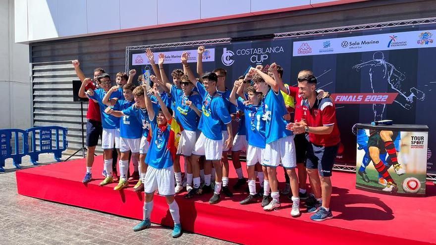 Entrega de trofeos de la 28ª edición de Costa Blanca Cup de fútbol base.