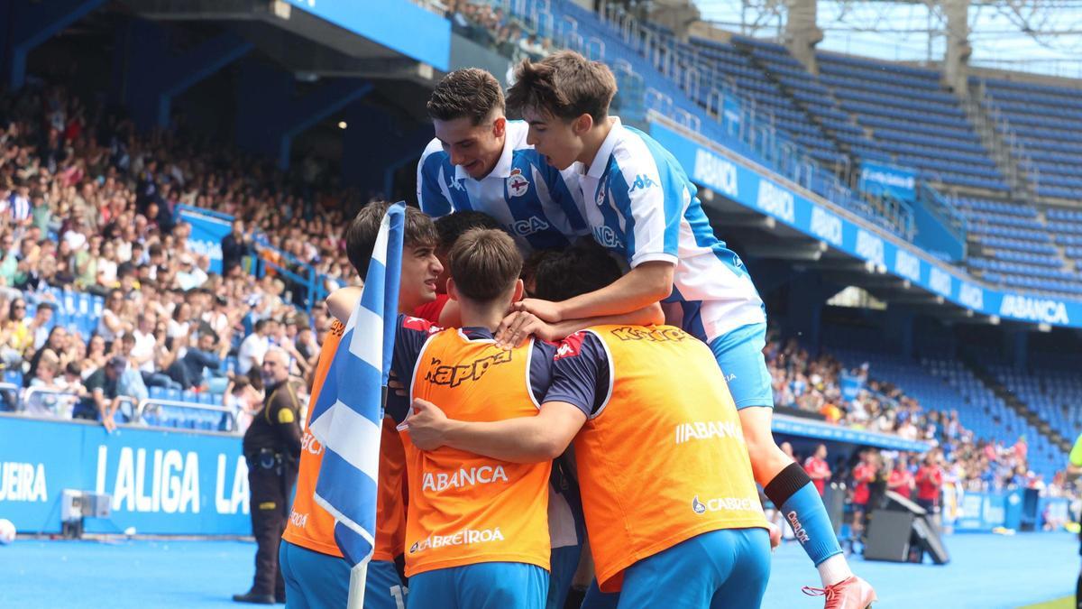 Copa de Campeones Juvenil: Deportivo 2 - 1 Ponferrada