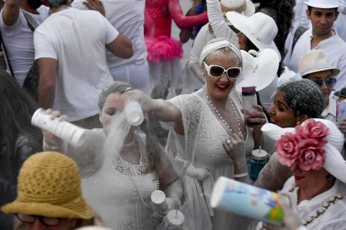 LAS PALMAS DE GRAN CANARIA  04-03-19  LAS PALMAS DE GRAN CANARIA. CARNAVAL 2019 LAS PALMAS DE GRAN CANARIA. Carnaval tradicional LPGC 2019. Polvos. FOTOS: JUAN CASTRO