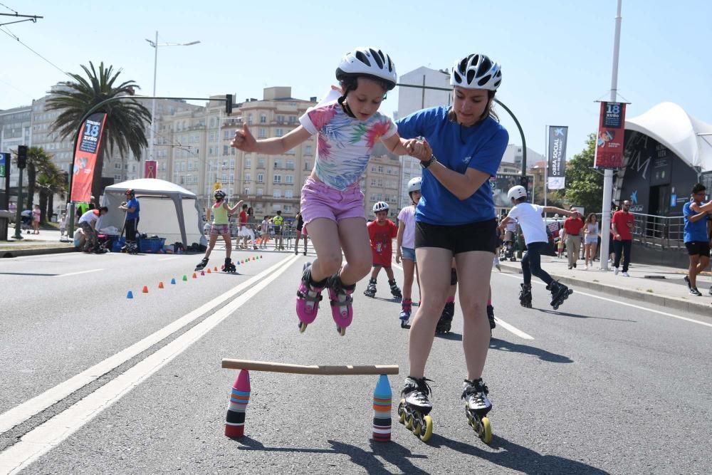 Día del Deporte en la calle en A Coruña