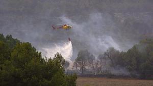 Estabilitzat l’incendi de Santa Coloma de Queralt