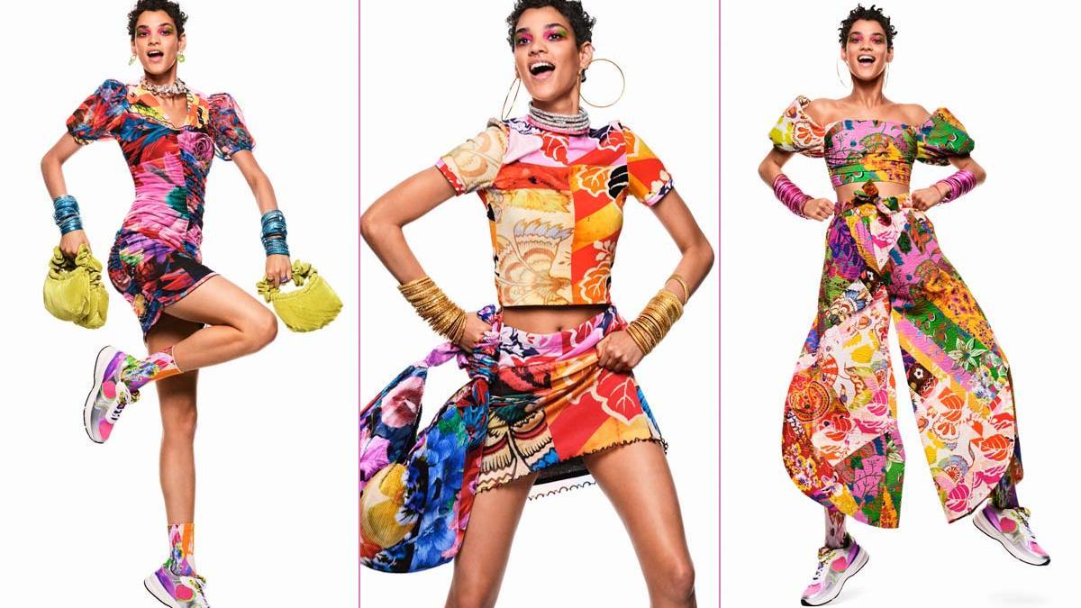 Así es la colección creada por Monsieur Christian Lacroix y Desigual para la temporada primavera/verano 2022