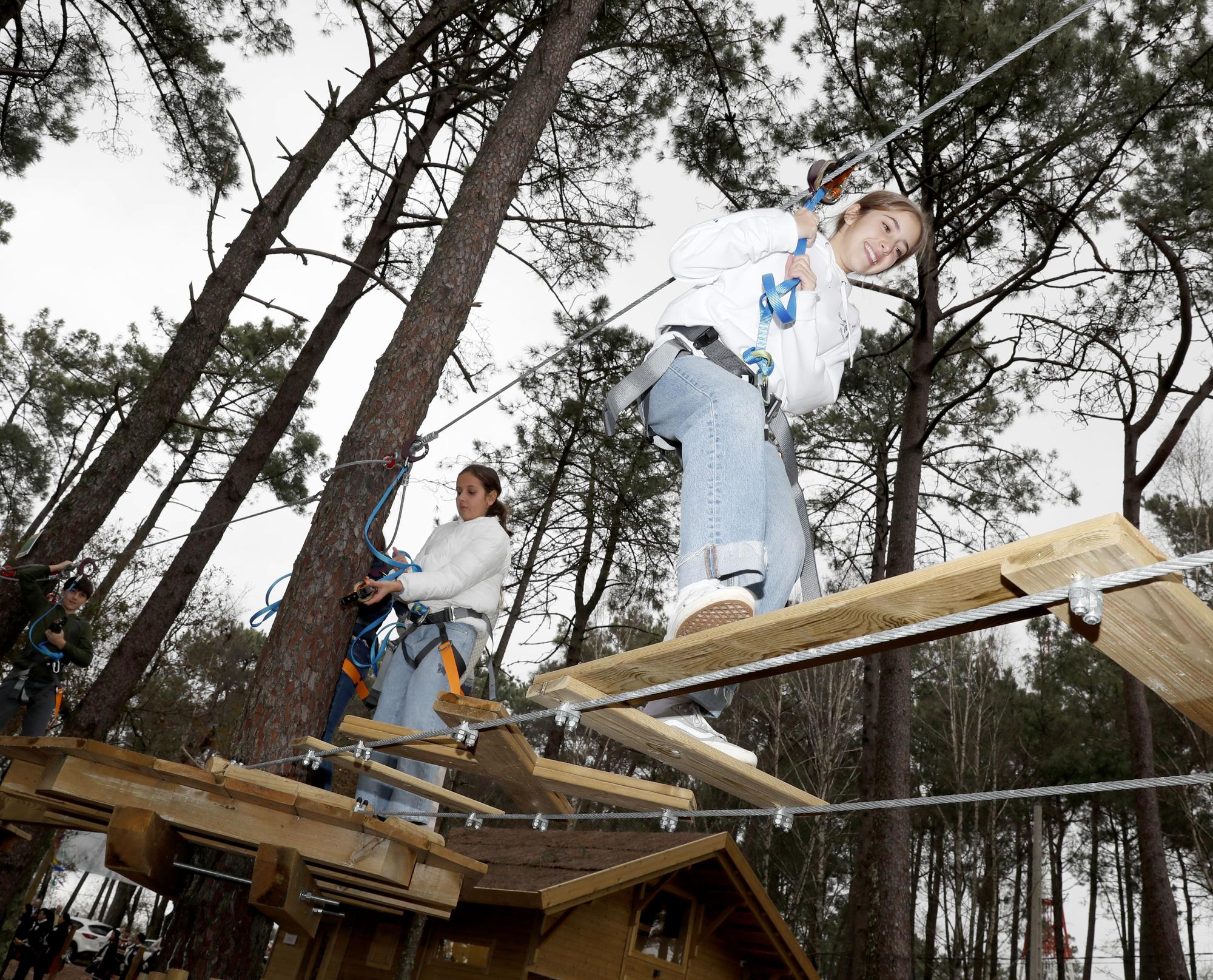 Así es el mayor ecoparque de aventuras de Galicia