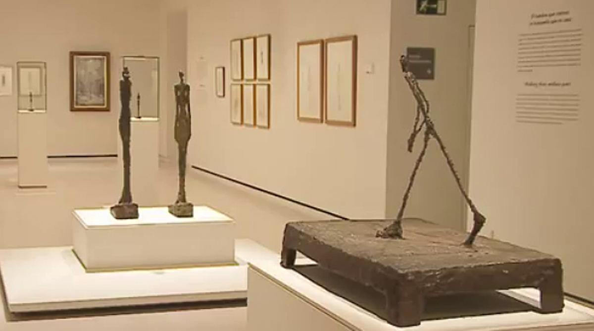 ’La gran dona’ i ’L’home que camina’ són algunes de les obres que exhibeix l’exposició