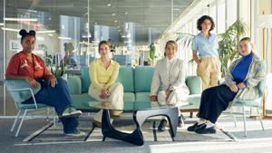 Laura Vinyals, Cristina Colom, Emma Vilarasau, Mireia Vilapuig y Clara Sans