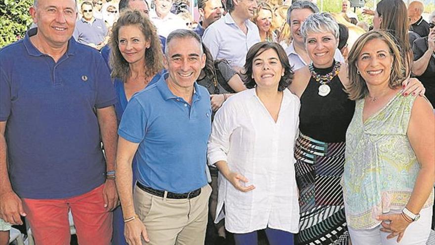 La campaña interna del PP sitúa a Soraya favorita en la provincia