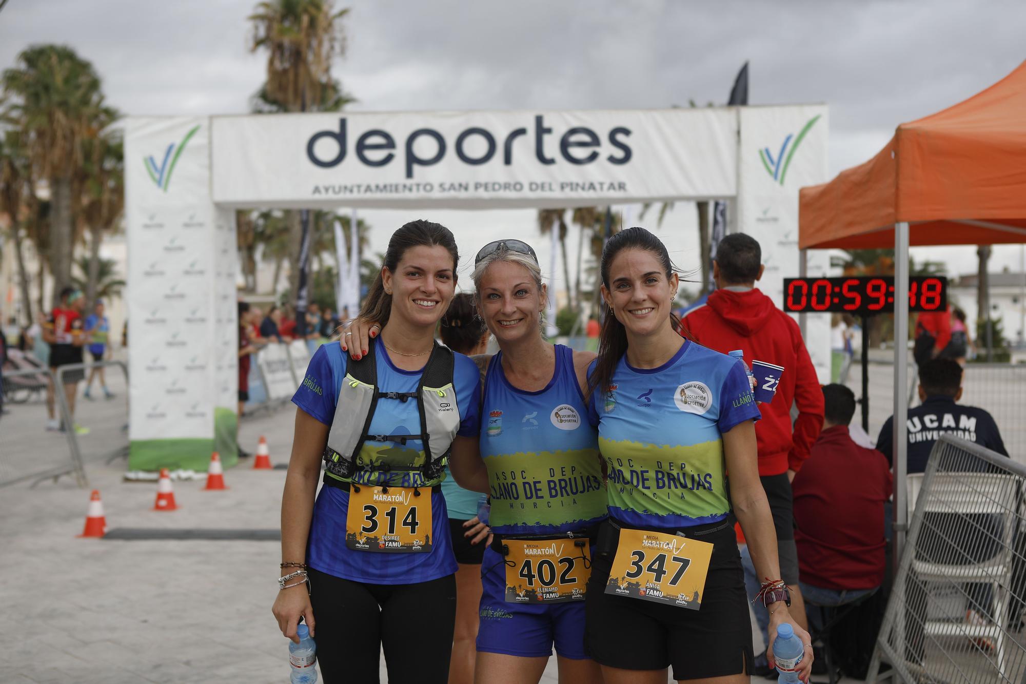 La media maratón Paraíso Salado de San Pedro del Pinatar, en imágenes