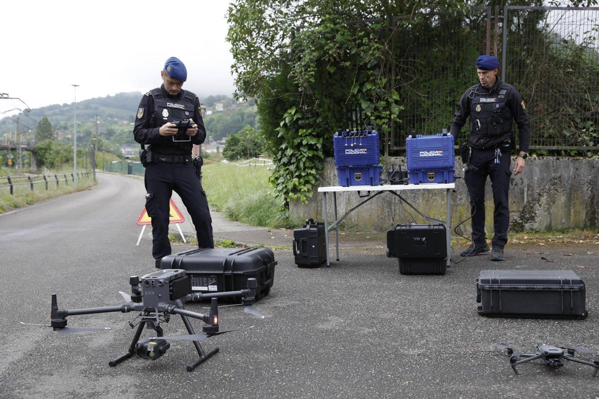 Así fue el simulacro de alerta terrorista en el Museo de la Minería