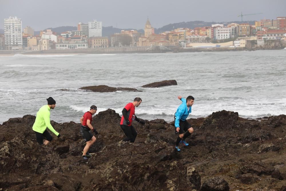 El Costa Trail de Gijón, en imágenes