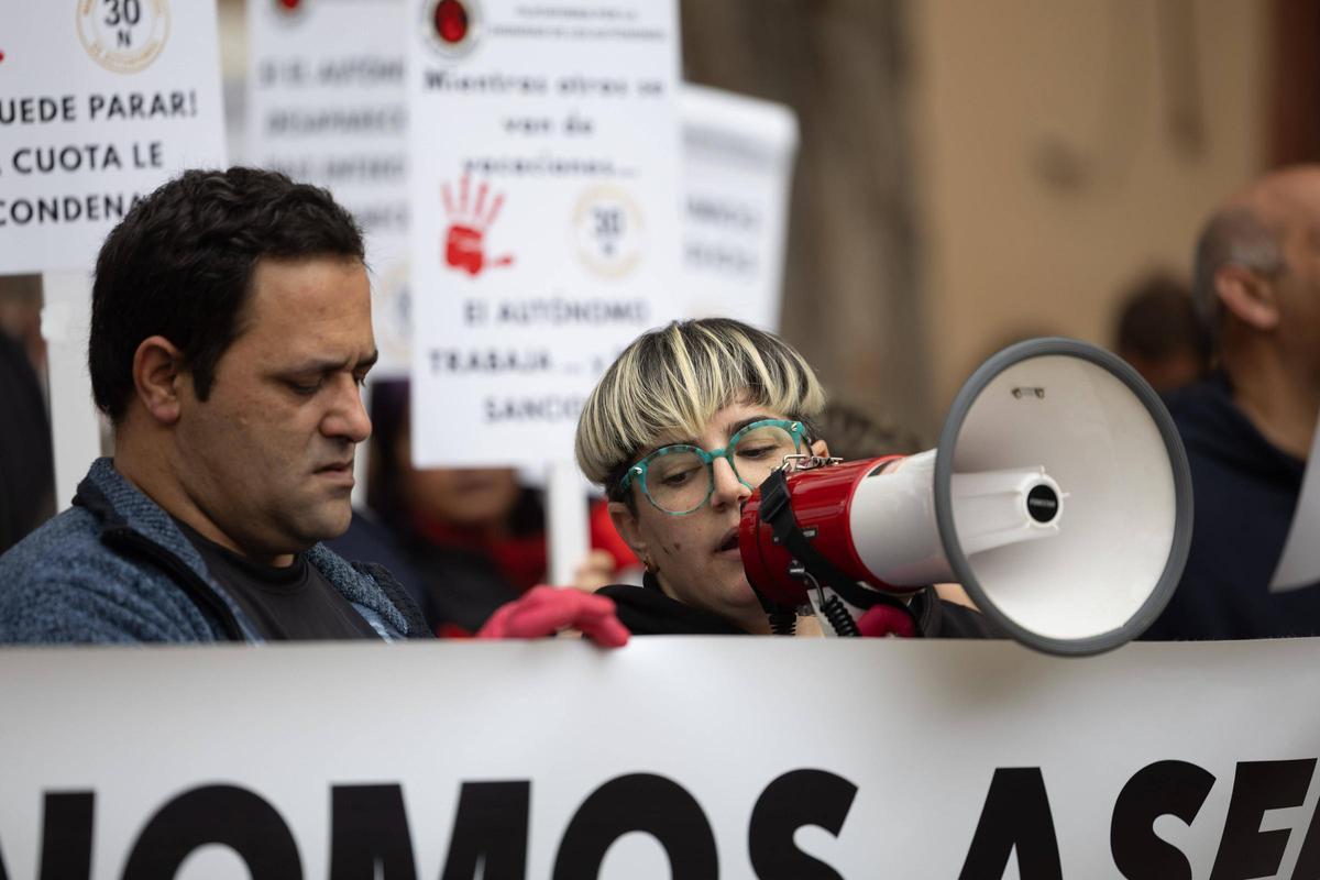 Movilización de trabajadores autónomos en Ibiza