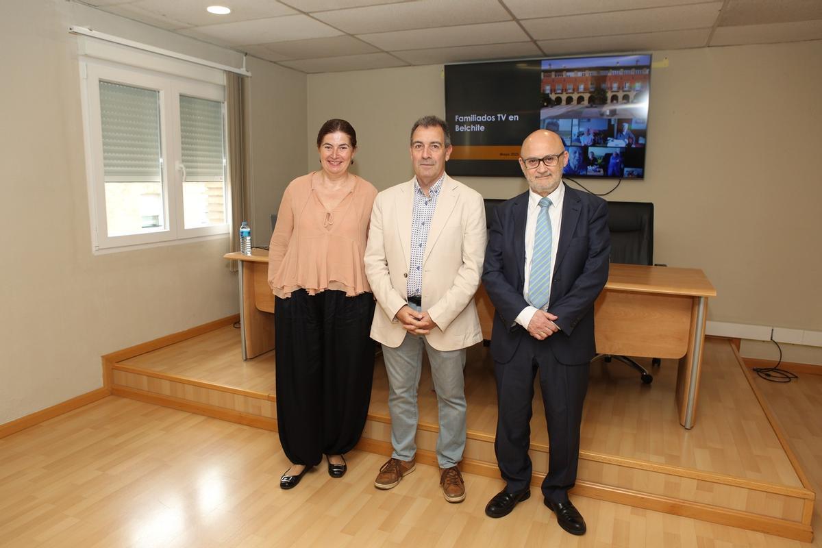 Un momento de la presentación del proyecto a las familias.