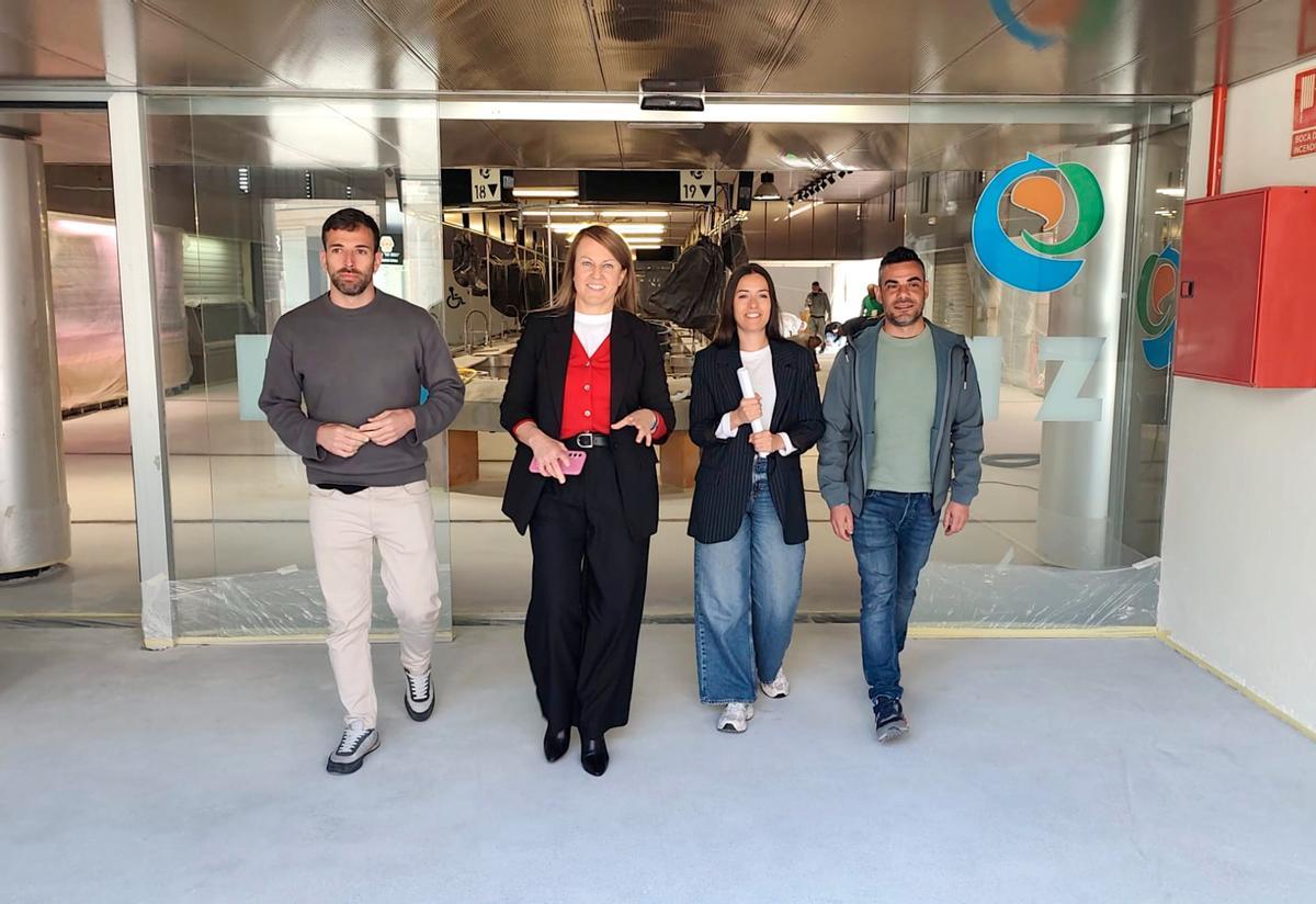 La plaza de abastos de Salceda abre tras un mes de obras