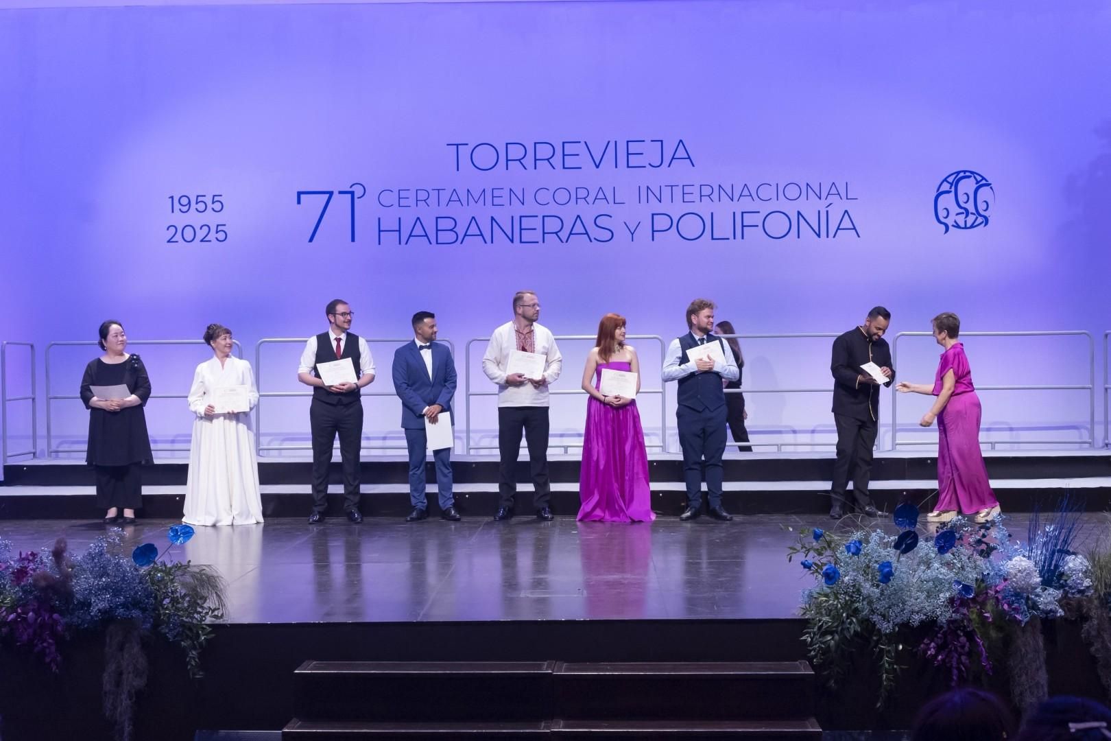 Así fue la clausura del Certamen de Habaneras en Torrevieja