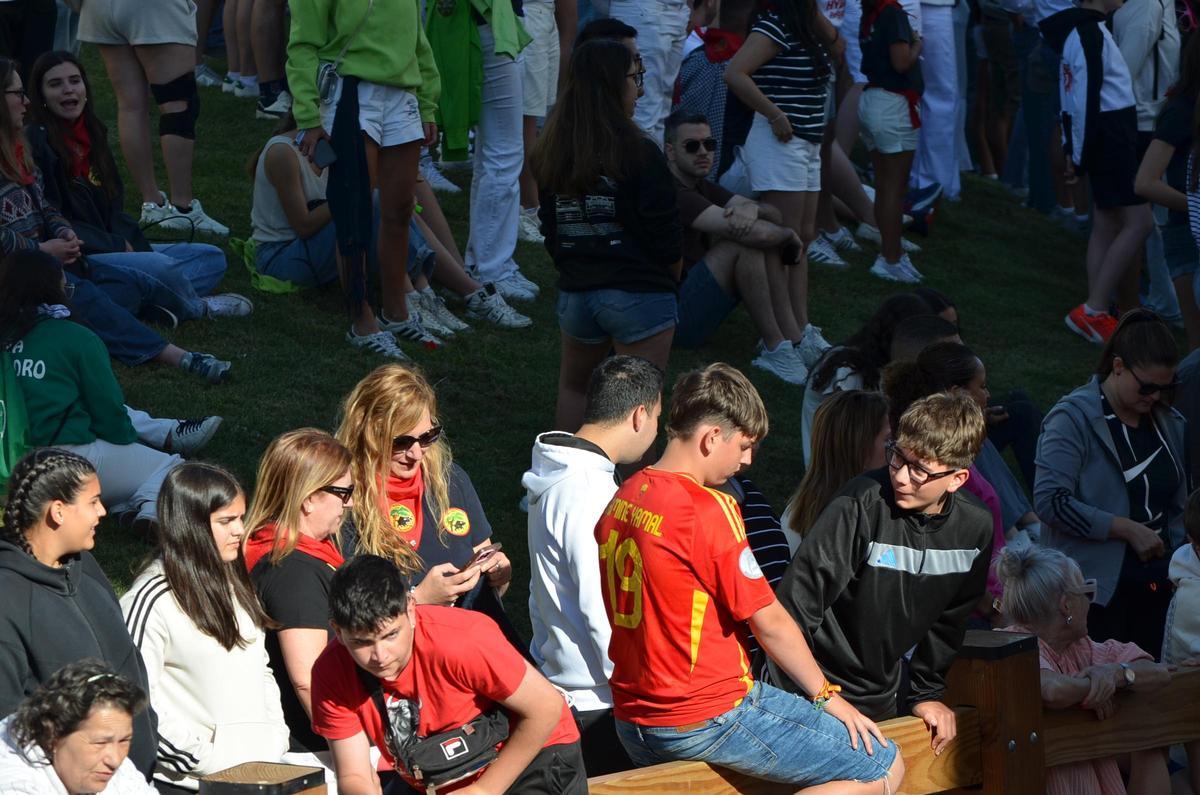 La carrera del Torito del Alba "Ganadora", de Benavente, en imágenes