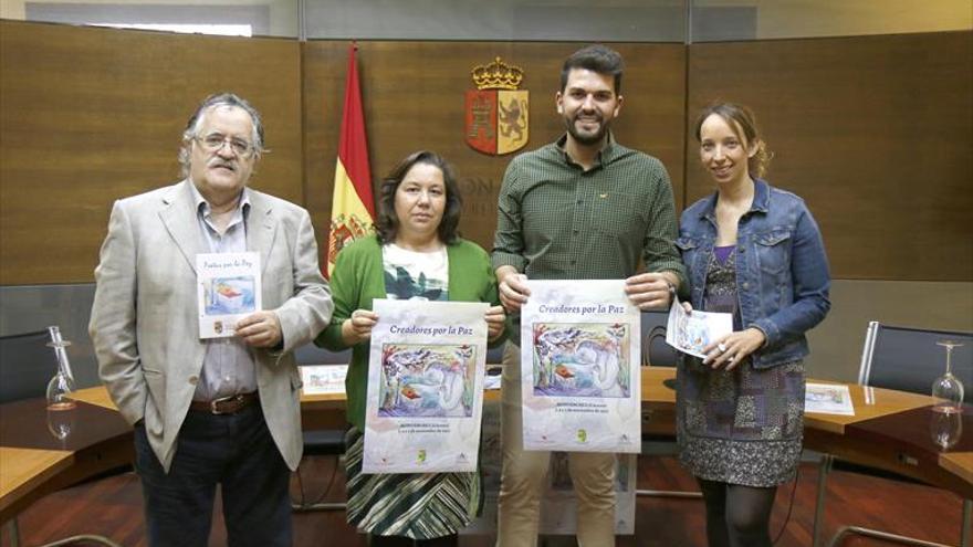 Las jornadas ‘Creadores por la paz’ llegan a Montánchez