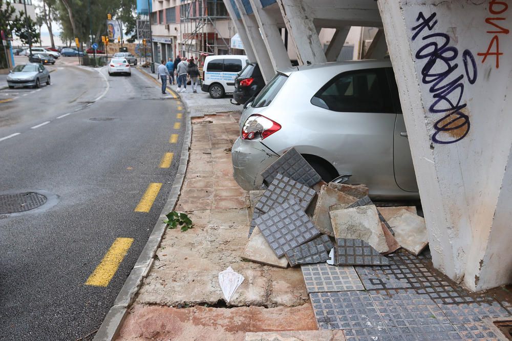 La tormenta provoca más de 200 incidentes