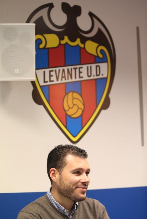 David Navarro. En la dirección deportiva del Levante UD.