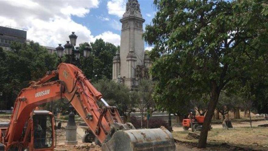 Hallan nuevos restos arqueológicos en Plaza de España, ahora en Ferraz