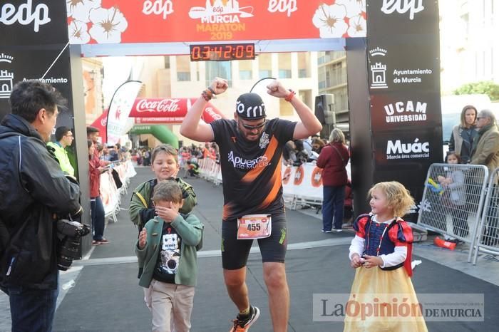 Maratón de Murcia: llegadas (V)