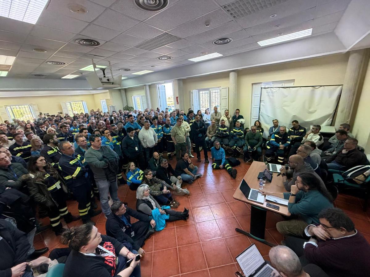 Asamblea de los trabajadores de Sabic este lunes en Cartagena