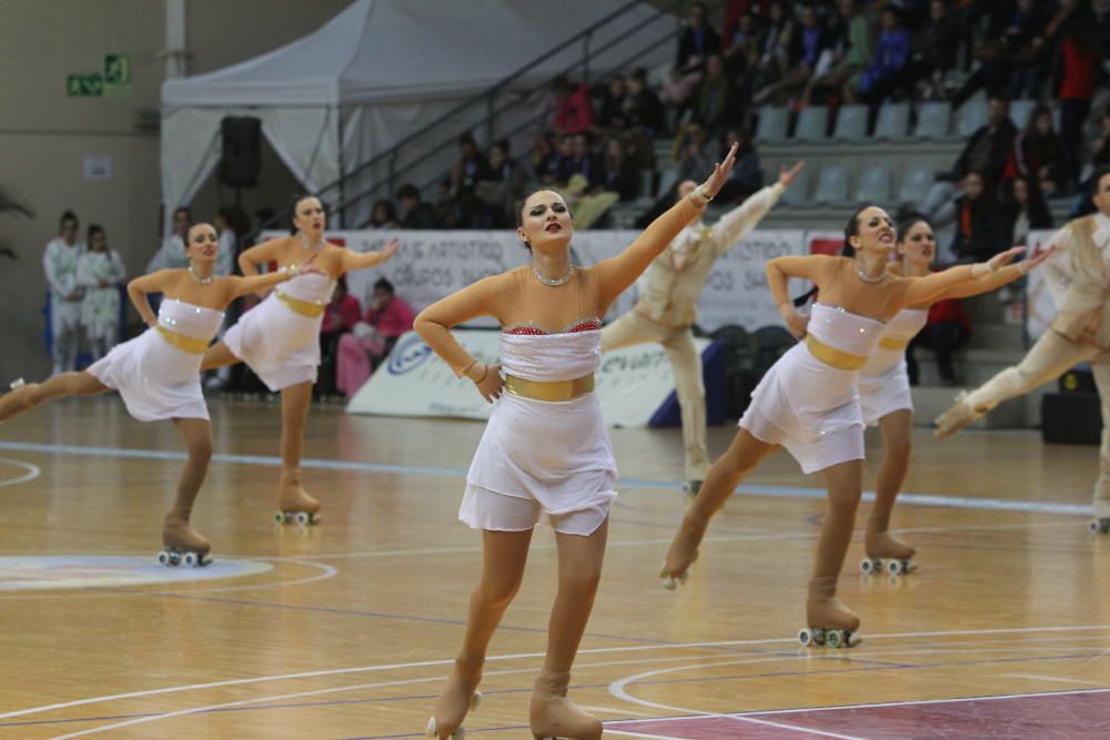 El torneo nacional de patinaje reúne en el fin de semana a 4.000 personas en Alcoy