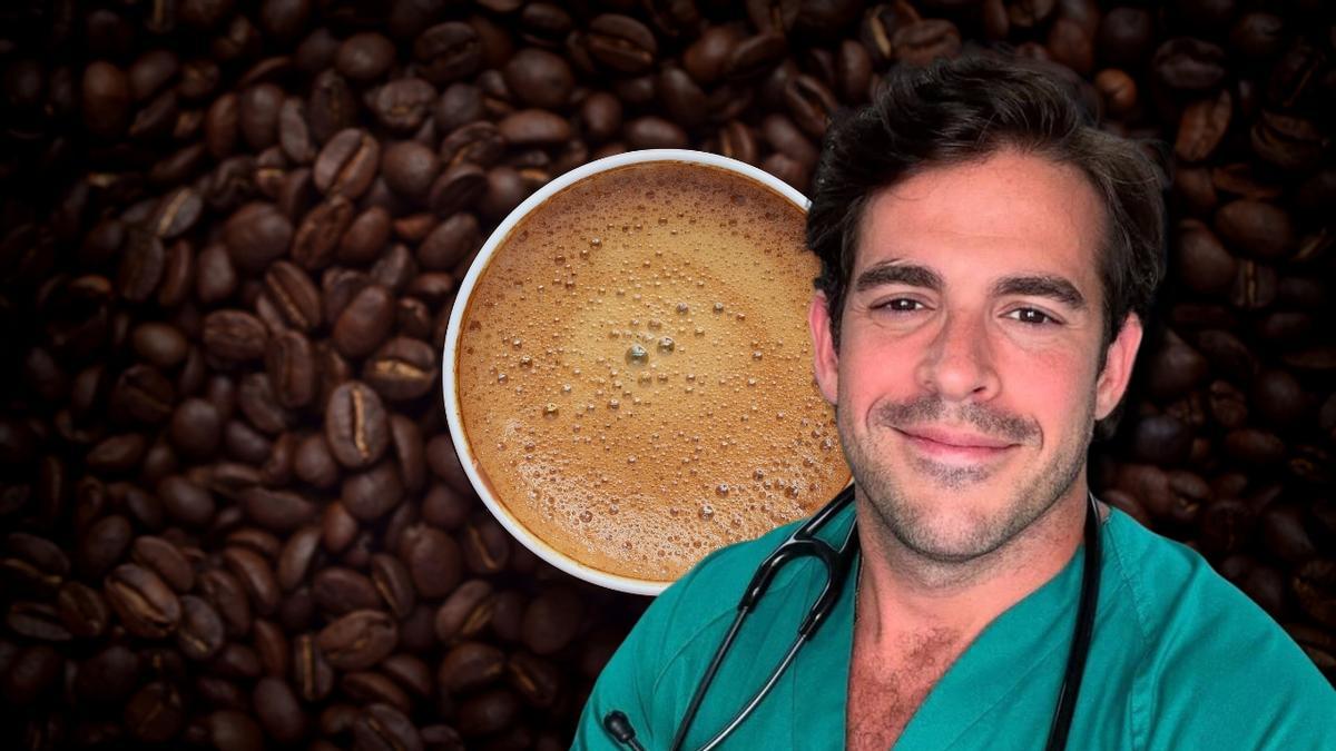 Café y Aurelio Rojas, cardiólogo