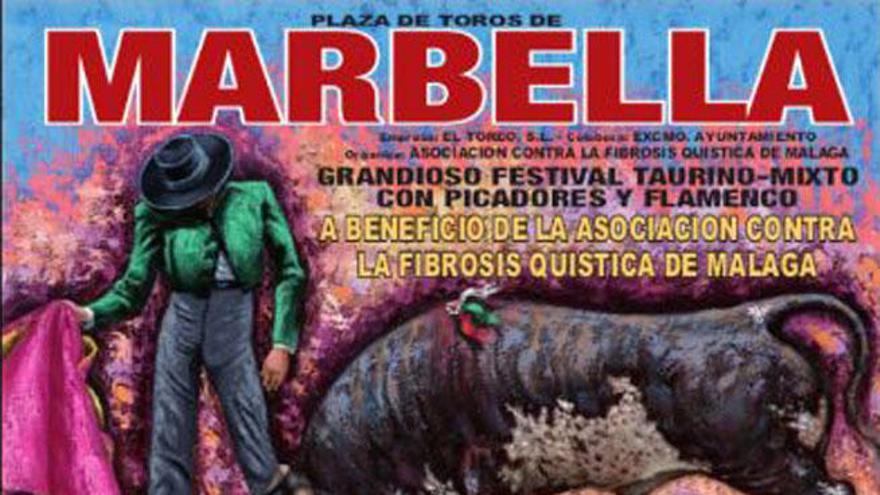 El cartel del festival de Marbella.