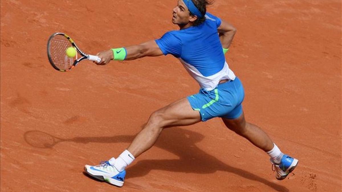 Rafa Nadal recupera confianza sobre la tierra batida de Hamburgo