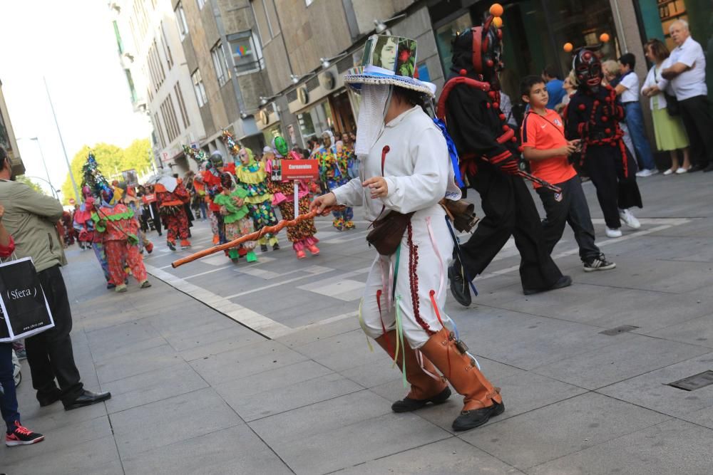 Desfile de mascaradas en Zamora