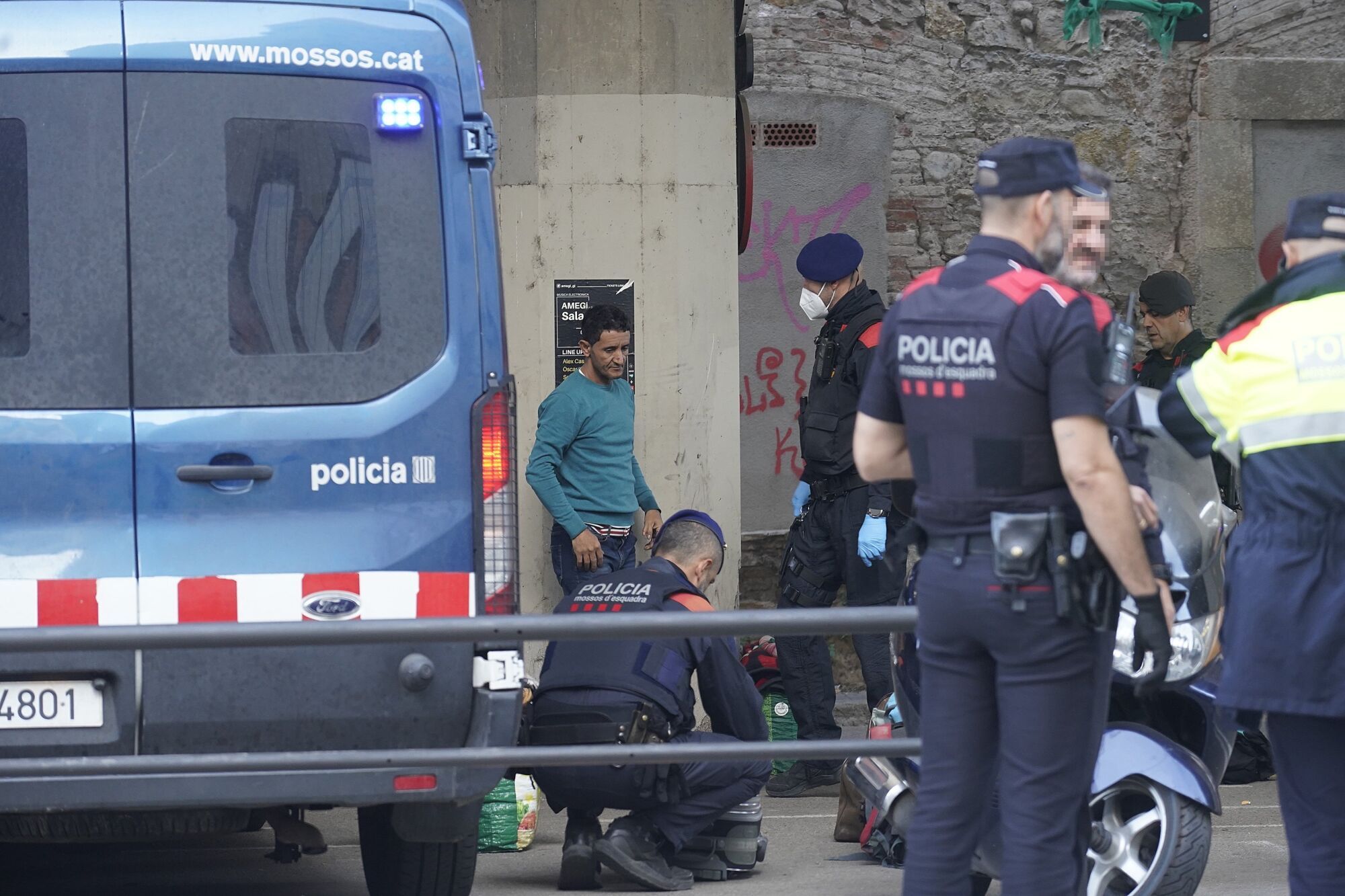 Girona carrer Tomàs Mieres desallotjament edifici ocupat