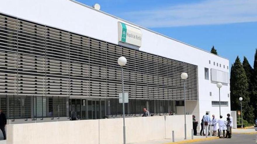 Exterior del hospital de Montilla.