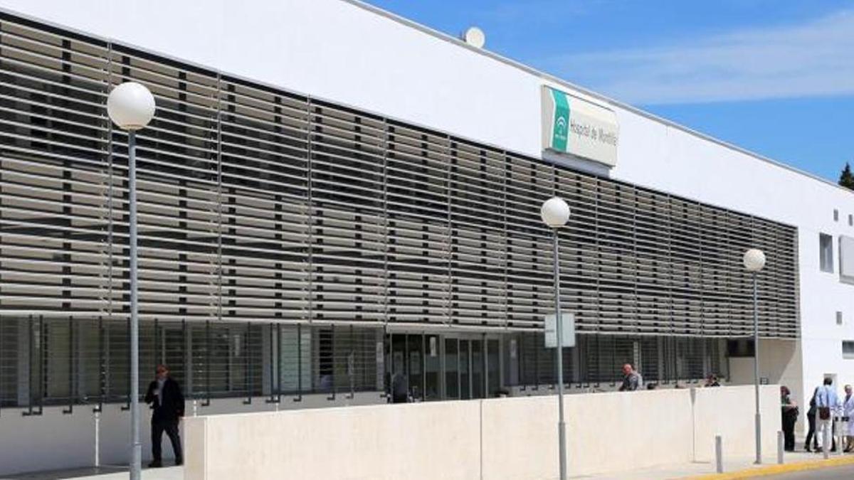 Exterior del hospital de Montilla.