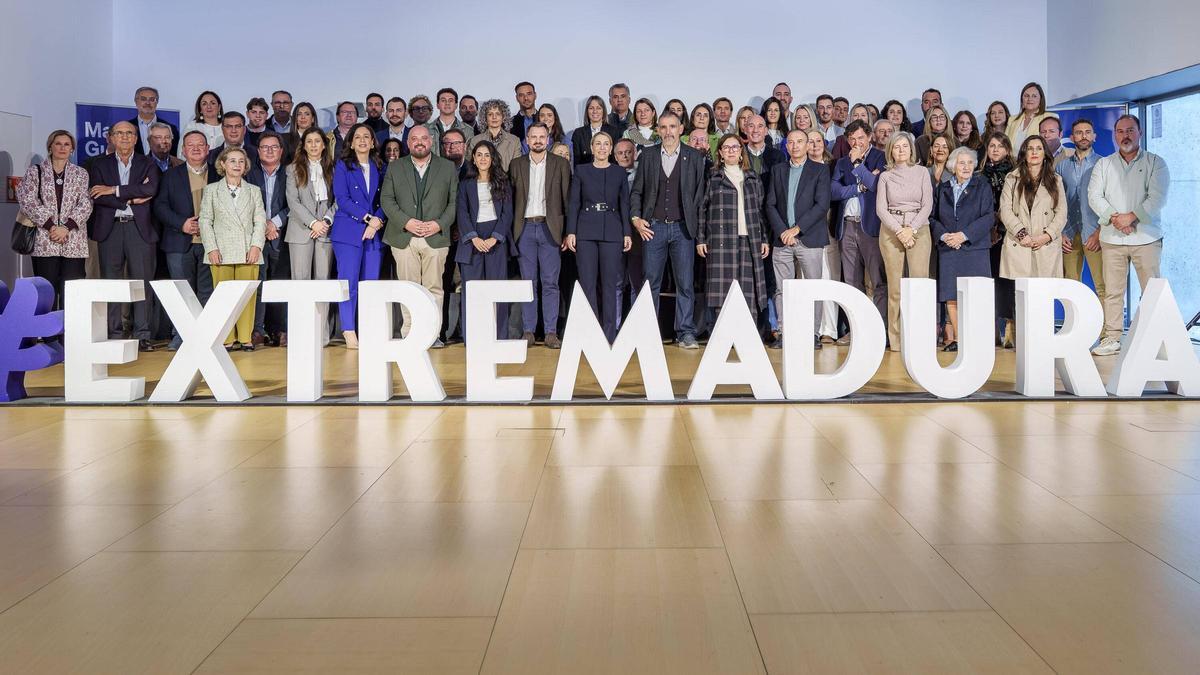 VIDEO | Guardiola presenta su lista a la Asamblea de Extremadura