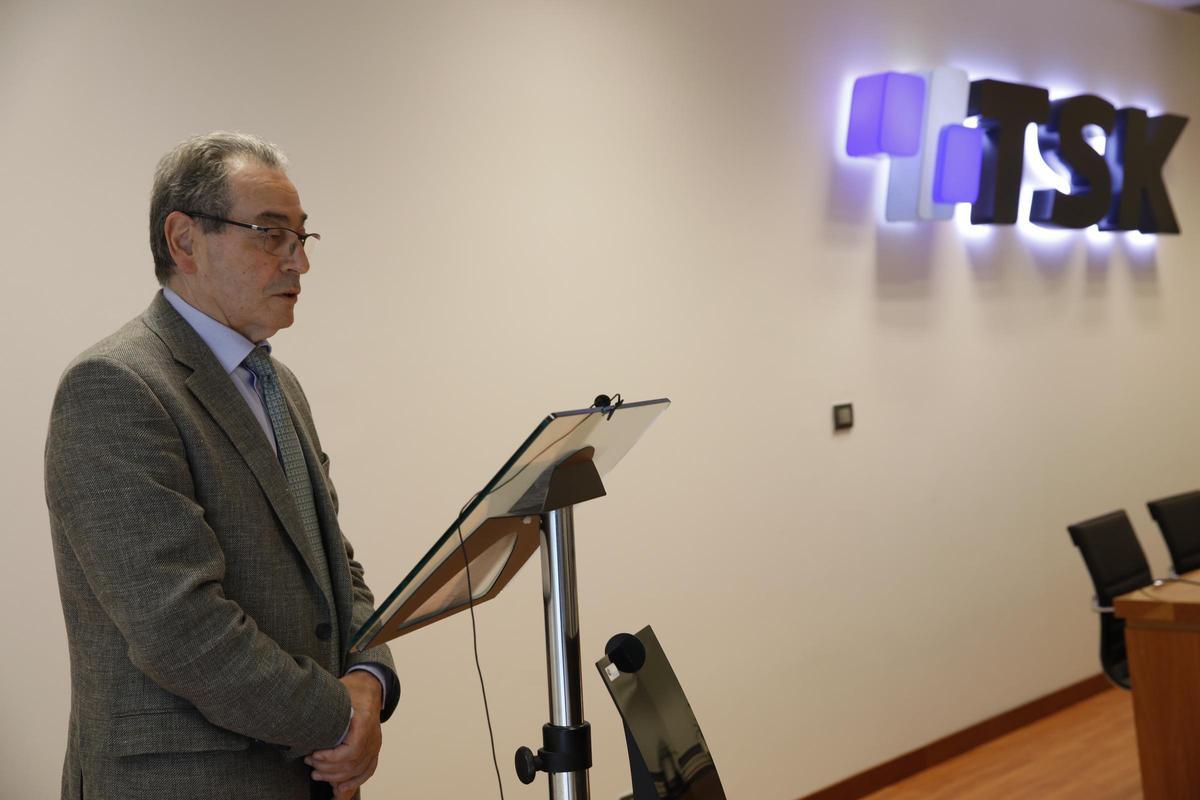 Sabino García Vallina, presidente de TSK.
