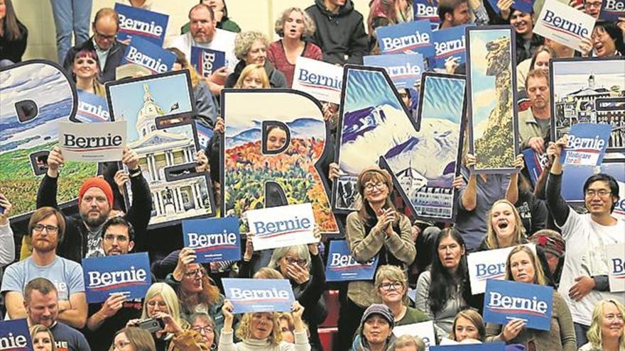 Los ‘soldados’ de Bernie