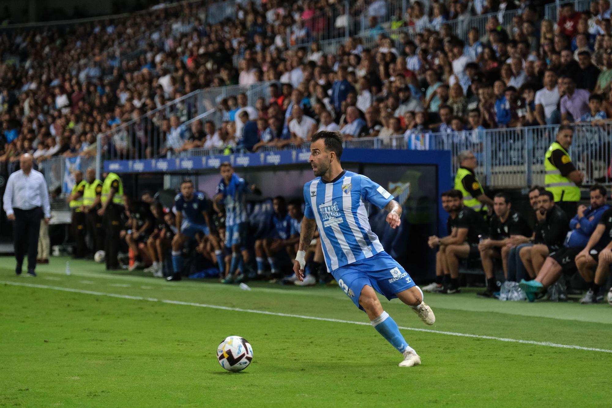 El Málaga CF - FC Andorra, en imágenes