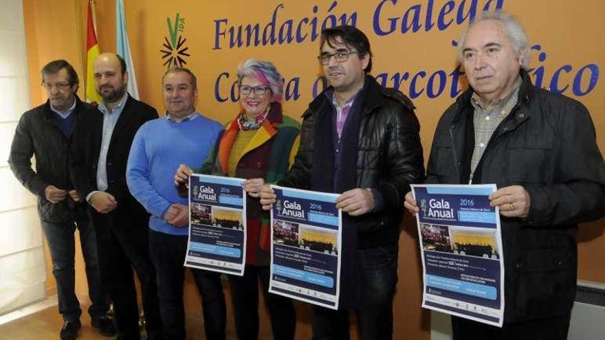 La Fundación Galega Contra o Narcotráfico presentó la gala. // N. Parga
